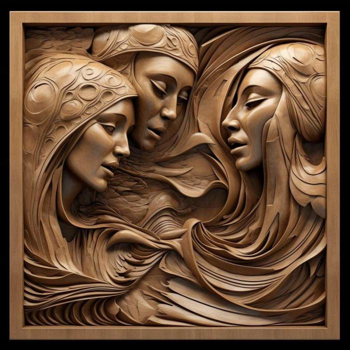 نموذج ثلاثي الأبعاد لآلة CNC 3D Art 